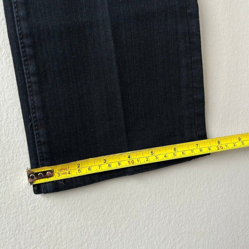 Seven7 Straight Leg Jeans Women 6 Embellished Blue Denim - Picture 8 of 9